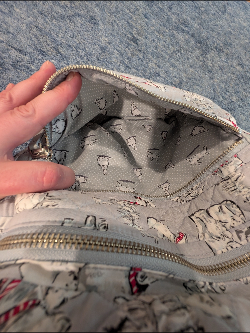 NWOT Vera Bradley 2019 Limited Edition Very Beary Crossbody Bag - Picture 7 of 8